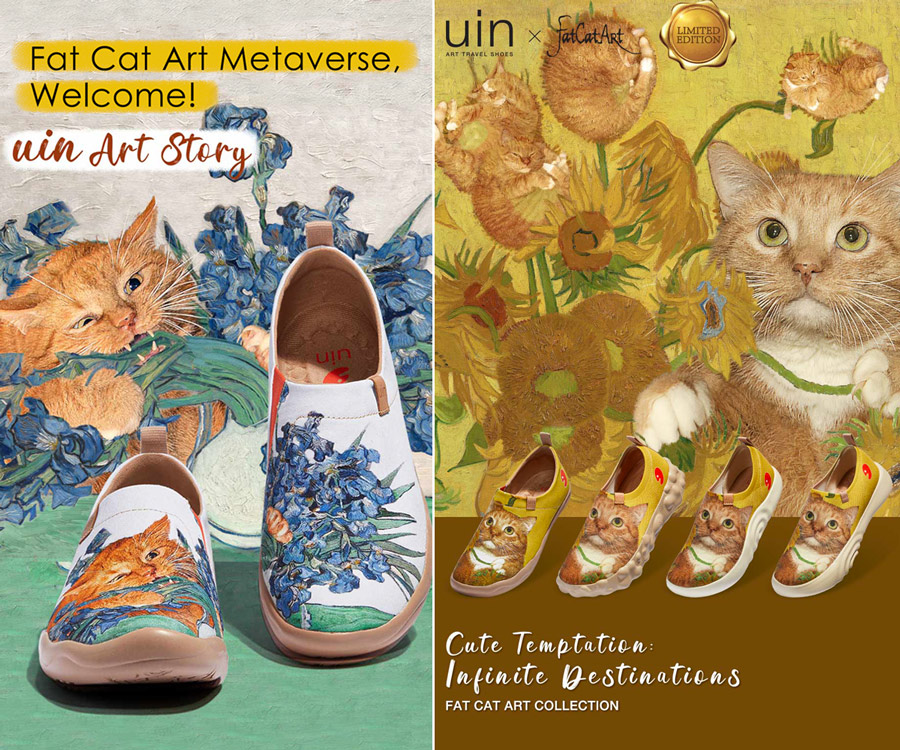 Fat Cat Art & UIN Fashion Shoes
