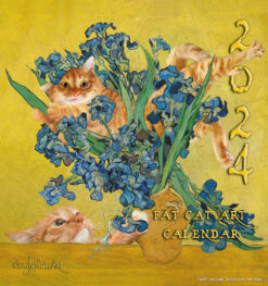 Fat Cat Art Calendar 2024