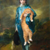Thomas Gainsborough, The Blue Boy and the Ginger Cat